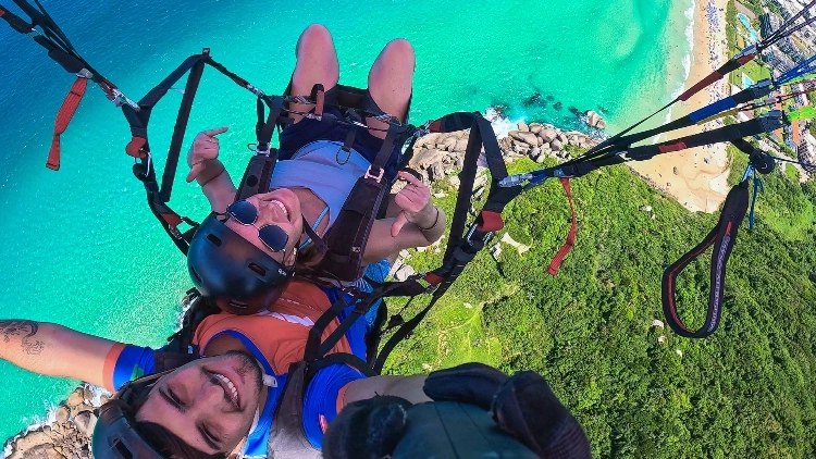 Voo Duplo de Parapente